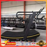 ALAT FITNES / ALAT GYM / TREADMILL MANUAL CURVE COMMERCIAL