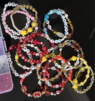 taylor swift eras tour self-made friendship bracelets 自家製友誼手鍊