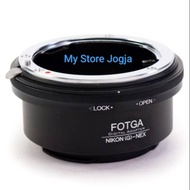 Fotga Lens Adapter Nikon GF Pre-Ai AI AIS AF-S to Sony E-mount A7 A7R A7S A7 Mark 1 II III IV A7ii A
