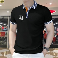 [Ready Stock] COD High Quality 4 Color Men's Baju Polo Short Sleeve Shirt Plain Color Casual Golf Men's Slim Fit POLO T-Shirt Men's Polo Shirt Men's Polo Neck T-Shirt for Men