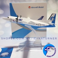 LATEST Aero Mongolia Fokker F50 (JU-8268) Aircraft Model 16cm Die-cast Metal Airplane