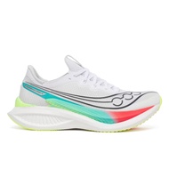 Saucony | Men's ENDORPHIN PRO 5 Lightweight Racing Running Shoes Flowing White