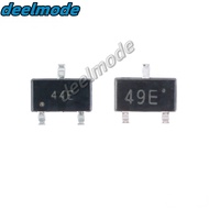 10Pcs 44E 49E Hall Effect Sensor Switch SMD Hall Element SS49E AH49E A3144E SOT23 Sensor Switch Brus