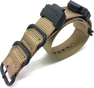 Fit for G-shock Watch Model DW-5600/GWM-5610/DW-6900/DWE-5600/GM-5600/GW-B5600/DW-5305/GA-110/GD-120, Military Ballistic Nylon Replacement Strap for Casio G-shock