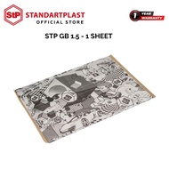STP Standartplast GB 1.5 (1.5mm)- 1 Sheet Sound Cost-effective Vibro-deadening Material Soundproof C