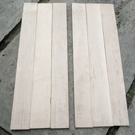 Soft maple wood board package 1 x 7 x 50 cm alder fretboard