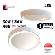 CEILING LIGHT LED LIGHT [ RGB ] TRI-COLOUR 30W/36W