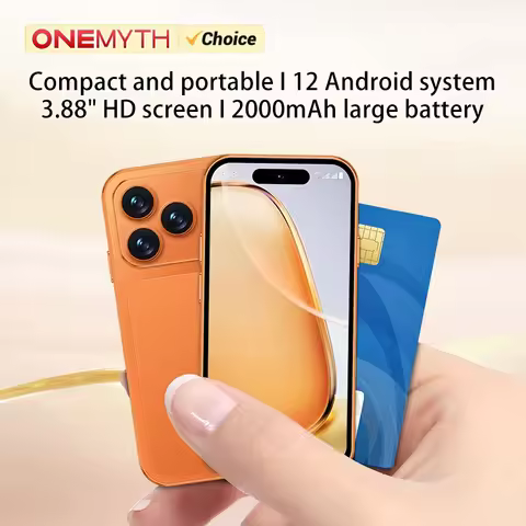 ONEMYTH A18 Pro 4G LTE Android 12 Mini Smartphone 3.88 Inches 2GB RAM 16GB ROM Dual SIM Standby 2000