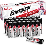 Energizer AA Batteries (24 Count), Double A Max Alkaline Battery
