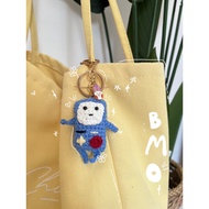 BMO ADVENTURE TIME CROCHET KEYCHAIN - 100% HANDMADE CROCHET