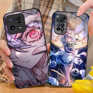 Touhou Project 04 Glass Phone Case For POCO F3 F4 F5 M3 M4 M5 M6 4G X3 X4 GT NFC X5 X6 PRO X7 X8 5G