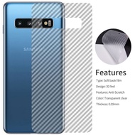 Huawei P30 P40 Pro P30 Lite Nova 3i 5T 7i 3D Carbon Fiber Mobile Phone Back Protection Film