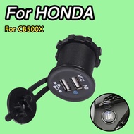 For Honda CB500X CB 500X CB 500 X CB500 X 2023 Motorcycle Accessories Cellphone Dual USB Fast Charge