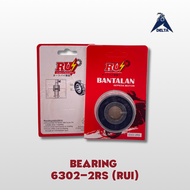 BEARING 6302-2RS RUI [RETAIL] - BEARING BALL LAKER / LAHER WHEEL BEARING 6302-2RS