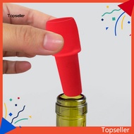 Tops* Silicone Champagne Saver Wine Stopper Kit Silicone Wine Stopper Set Leak-proof Reusable Bottle Sealer for Red Wine Beer Champagne Kitchen Supplies