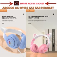ABODOS AS-WH15 CAT EAR WIRELESS WIRED HEADSET