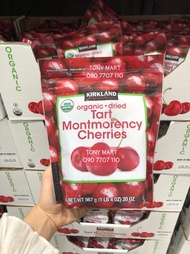 CHERRY HỮU CƠ SẤY KHÔ 567G - KIRKLAND ORGANIC DRIED TART MONTMORENCY CHERRIES 567G /USA