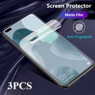 HTCU23 U23Pro U24Pro WildfireX 3Pcs 999D Matte Frosted HD Clear Soft Hydrogel Film For HTC Wildfire 