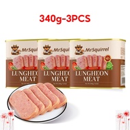 Mr.Squirrel 3PCS/340 grams Premium Luncheon Meat Philippines Style Ready to Cook 【】