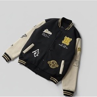 Men's Varsity Baseball Jacket - Women's Baseball Jacket - Men's Bomber Jacket Sweater with Full Embr