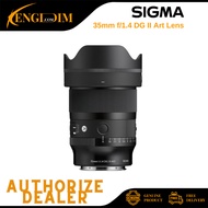 Sigma 35mm f/1.4 DG II Art Lens