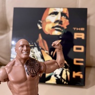 The Rock Dwayne Johnson - WWE Pop Art Poster Frame