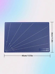 1入/2入組多色a3/a4/a5切割墊,用於藝術雕刻、手工拼貼、雕刻印刷測試,具有網格線和角度測量功能的雙面切割板,防水且耐用