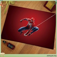 Cartoon Spiderman Rug Anime Floor Mat Door Mat Bathroom Mat Non-Slip Mat Home Living Room Carpet