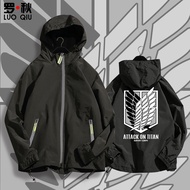 Attack On Titan Anime Merchandise Allen Survey Corps Levi Hooded Jacket Men Women Clothes