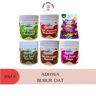 Adhwa Baby food bubur oat travel porridge mudah bancuh