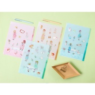 Fairy Forest 3 Pockets File Folder A6 / A6 Paper Folder / Plastic Folder