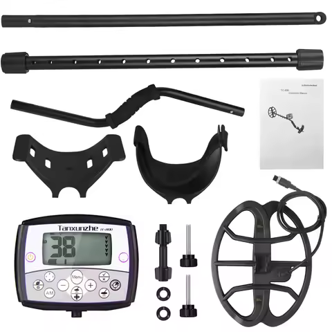 Professional Metal Detector TC-800 High Sensitivity Gold Treasure Hunter with Single Frequency Techn