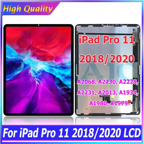 11 inch Assembly LCD For iPad Pro 11 2018 A1934 A1979 A1980 A2103 Pro11 2020 A2228 A2230 A2231 LCD D