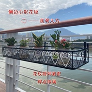 Flower Rack Storage Rack Balcony Hanging Guardrail Windowsill Flower Pot Bracket Hanging Flower Pot 