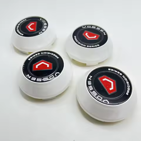 4Pcs VOSSEN PRECISION SERIES Badge Sticker 60mm 65mm 68mm 69mm Car Wheel Center HubCap Sport High Co