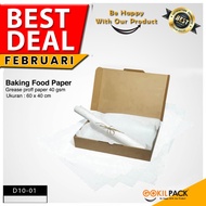 Baking Paper - Baking Paper - Baking Paper - Oil-Resistant Paper | D10