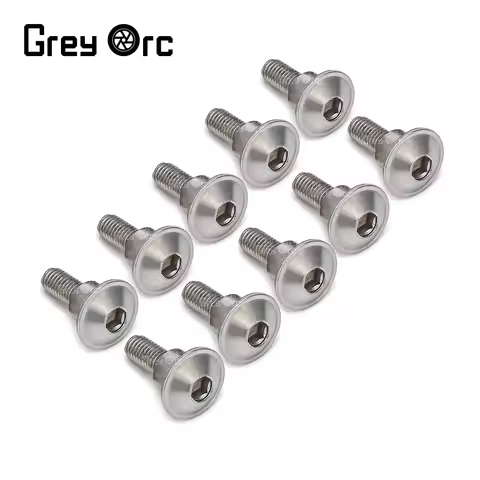 10PCS For SUZUKI M5 Aluminium Motorcycle Fairing Bolts Fastener Clips Screw Nuts Metal Nuts & Bolts 