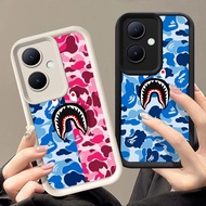 Casing for OPPO Reno 11 Pro 10 8T 13F 11F 5G Realme C67 C55 Narzo N55 Q-35 bape shark