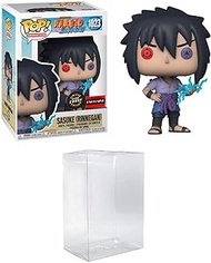 Funko Naruto Shippuden Sasuke Uchiha (Rinnegan) Pop Figure Chase Bundled with a Byron's Attic Pop Protector