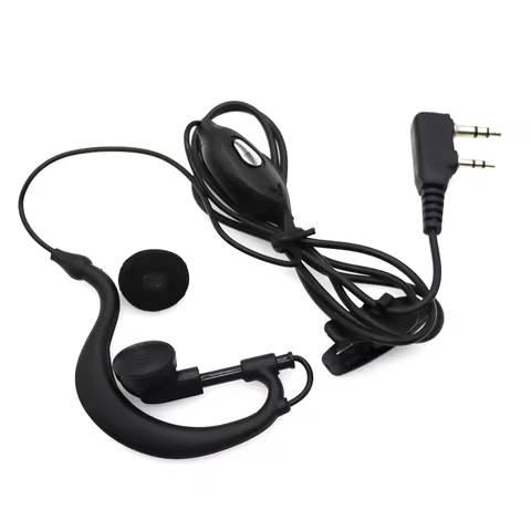 Original Baofeng UV-5R Walkie Talkie Earpiece BF-888S Headphone Set Two Way Radio UV 5R 5RA 5RE 6R B