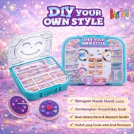 BabyToys Girls Toys Bead Set Stringing Set Large DIY Educational Children's Bracelet Creative Set Ki