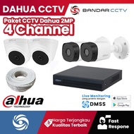 Paket Dahua 4 Chanel Kamera Cctv Resolusi 2MP