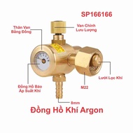 Argon gas meter