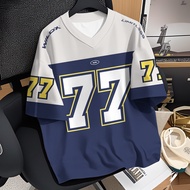 【Free Custom Name & Number】baju Lelaki Summer Outdoors Sports Jersey Unisex Breathable and Quick-dry