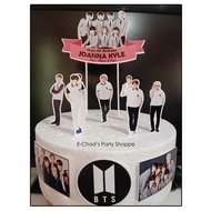 【hot sale】 BTS GROUP Cake Topper