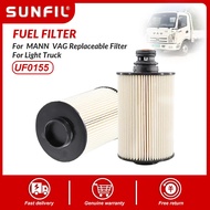 112253220084 Diesel Filter UF0155 UF0283 Fuel Filter For MANN  VAG Replaceable Filter For Light Truc