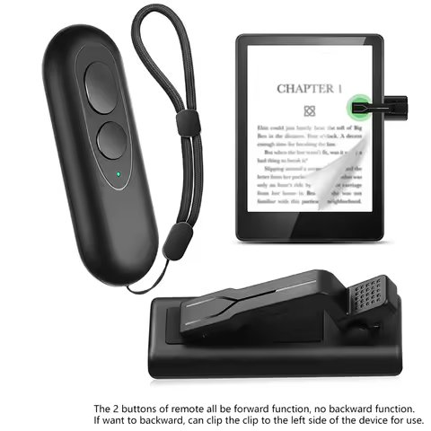Remote Control Page Turner Phone Camera Record Video Shutter for Kindle EReaders Android Tablet Read