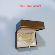 925 Silver toddler anklet