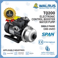 WALRUS TQ200 Electronic Control Booster Water Pump