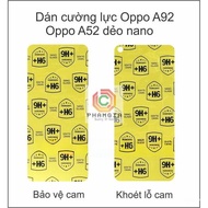 Oppo A92 A 92/ A52 A 52 screen protector, nano flexible, transparent, durable, beautiful, super prot